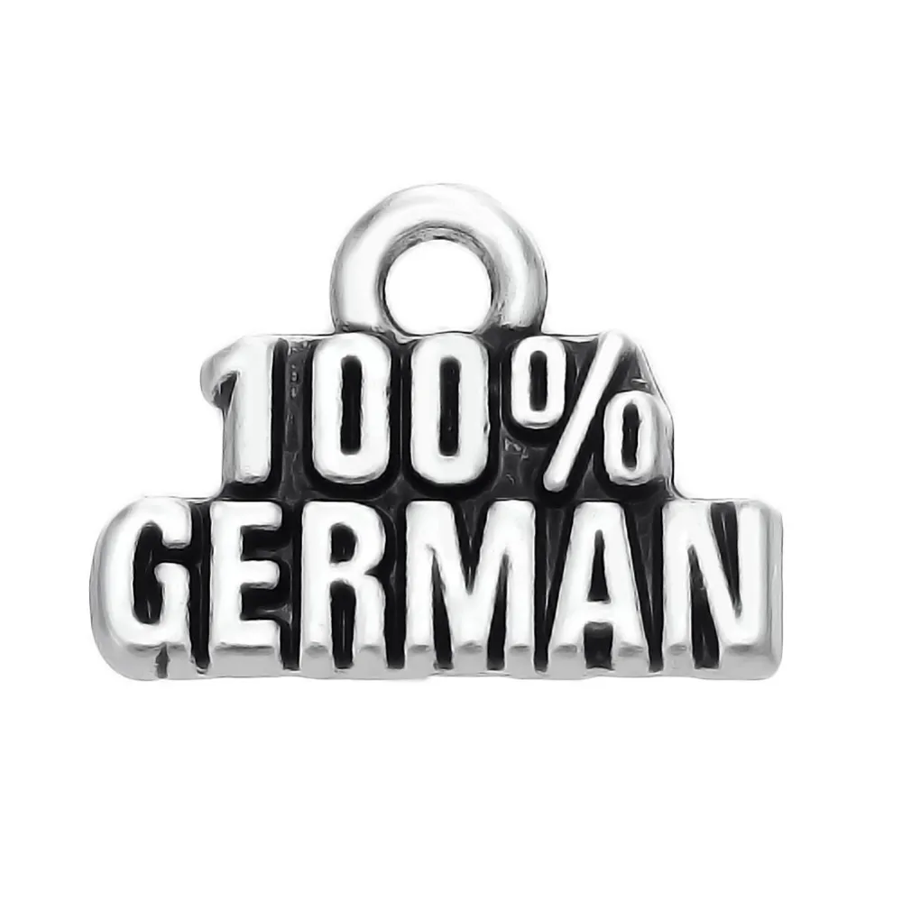 EUEAVAN 20 штук металла 100% себе очарование польский немецкий ирландское Ювелирное