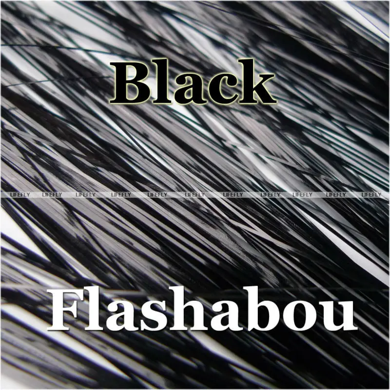 Black Color, 20 Packs Flashabou, Micro, Holographic Tinsel, Mylar Metallic Tinsel, Flat Flash, Fly Jig Tying, Lure Making
Black Color, 20 Packs Flashabou, Micro, Holographic Tinsel, Mylar Metallic Tinsel, Flat Flash, Fly Jig Tying, Lure Making