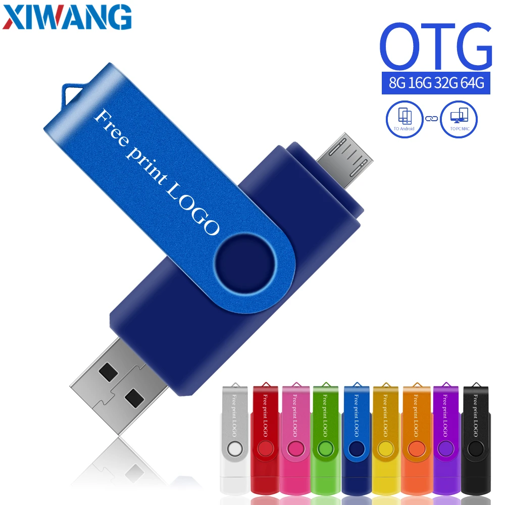 USB флеш-накопитель 64 ГБ для смартфонов Android 32 флешка 128 16 8 OTG внешнее хранилище