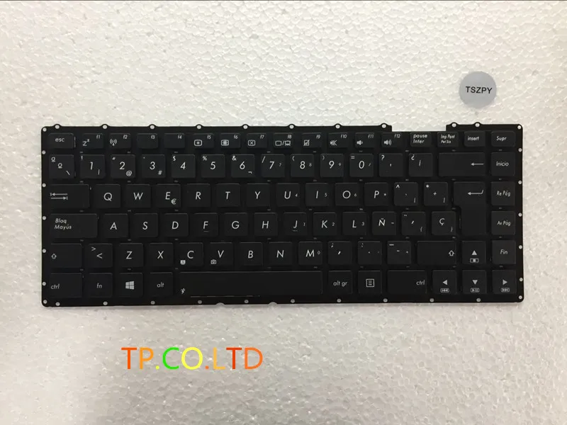 SP Spanish Laptop Replacement Keyboard for ASUS X451X451CA X451MA BLACK Cuaderno de teclado Repair Computer Notebook Keyboards
SP Spanish Laptop Replacement Keyboard for ASUS X451X451CA X451MA BLACK Cuaderno de teclado Repair Computer Notebook Keyboards