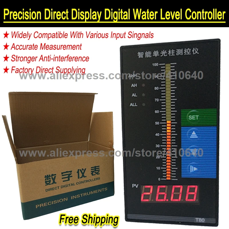From Factory 4 to20 mA Single Beam Display Instrument Firefighting Equipment Water Level Directly Displayed by Direct Beam Light
From Factory 4 to20 mA Single Beam Display Instrument Firefighting Equipment Water Level Directly Displayed by Direct Beam Light