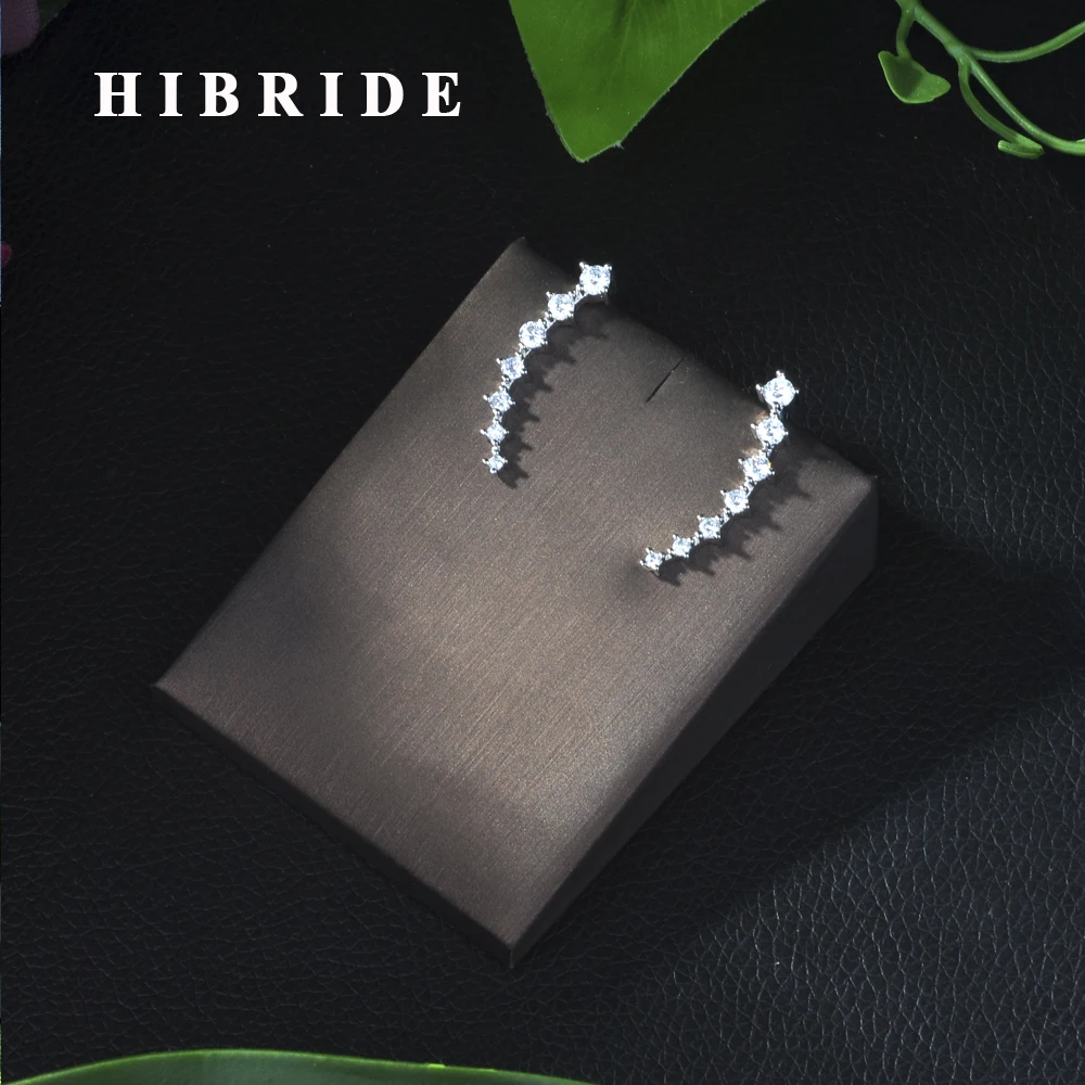 HIBRIDE Delicate Cute Shape Clearl Cubic Zircon Romantic Women Piercing Stud Earring Jewelry Gift E-253
HIBRIDE Delicate Cute Shape Clearl Cubic Zircon Romantic Women Piercing Stud Earring Jewelry Gift E-253