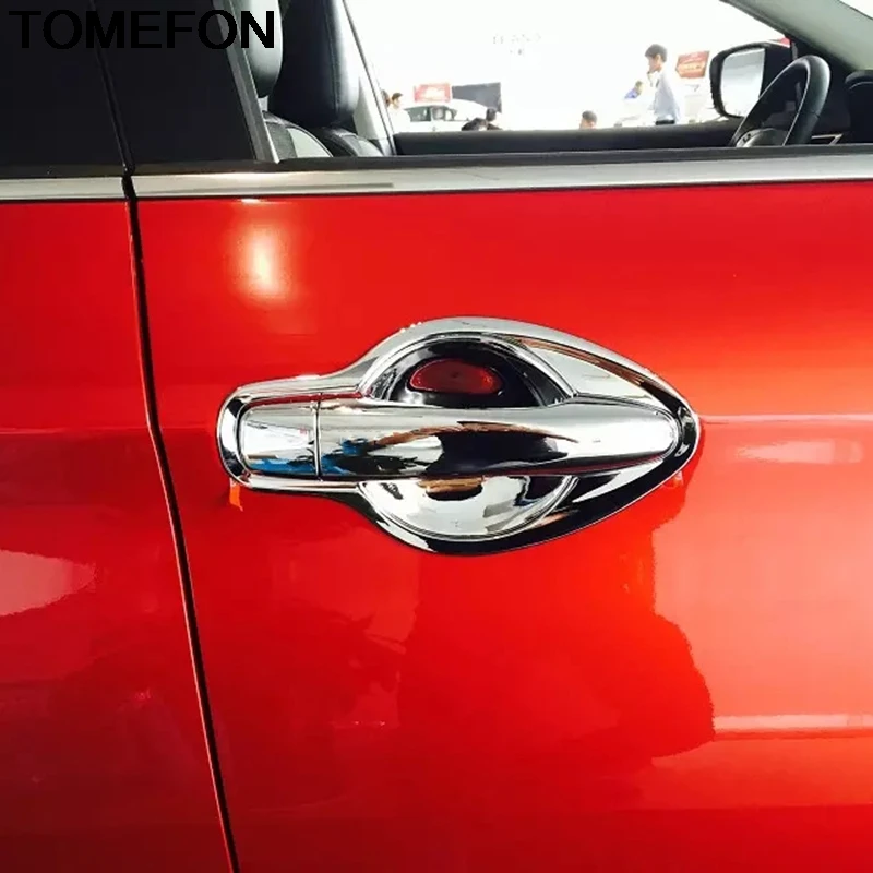 TOMEFON для Nissan Kicks 2016 2017 2018 Автомобильная боковая дверная ручка со смарт-крышкой