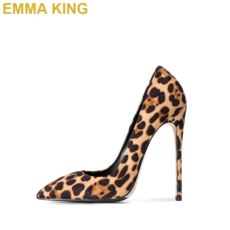 EMMA KING 2019 Summer Sexy Leopard Women Pumps 10cm High Heels Pointy Toe Shallow Shoes Party Stiletto Heels For Woman 35-43
EMMA KING 2019 Summer Sexy Leopard Women Pumps 10cm High Heels Pointy Toe Shallow Shoes Party Stiletto Heels For Woman 35-43
