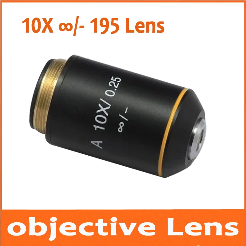 1pc 10X Biological Microscope Achromatic Infinity Objective Lens for Olympus Biomicroscope System Interface 20.2mm
1pc 10X Biological Microscope Achromatic Infinity Objective Lens for Olympus Biomicroscope System Interface 20.2mm