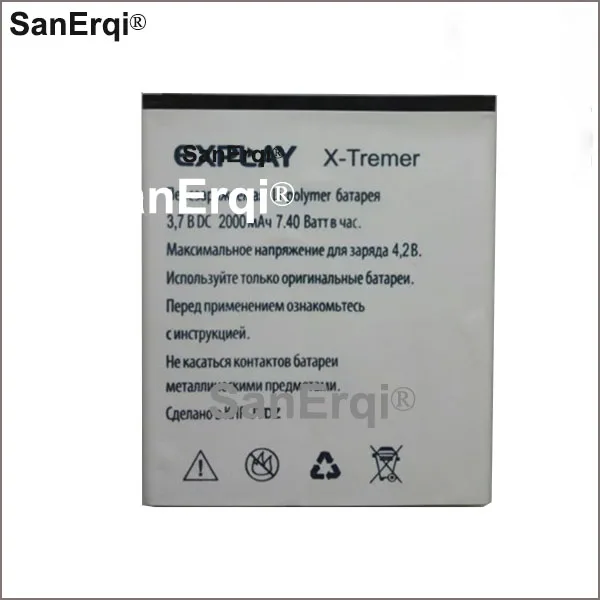 Battery For Explay X-Tremer 2000mAh Mobile Phone Bateria Batterie Baterij Rechargeable Accumulator Battery
Battery For Explay X-Tremer 2000mAh Mobile Phone Bateria Batterie Baterij Rechargeable Accumulator Battery