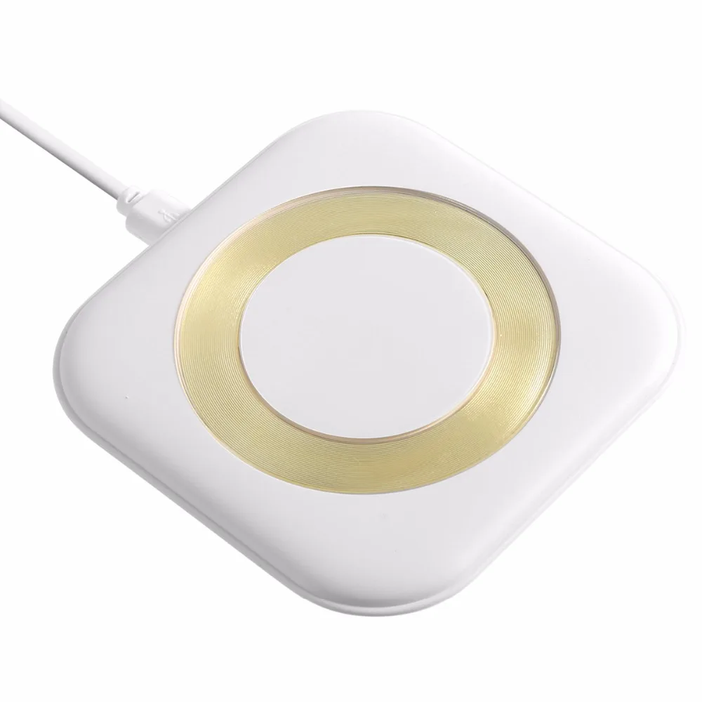 Фото Беспроводное зарядное устройство SOONHUA 10 Вт Max Qi для iPhone 8/X Быстрое беспроводное USB