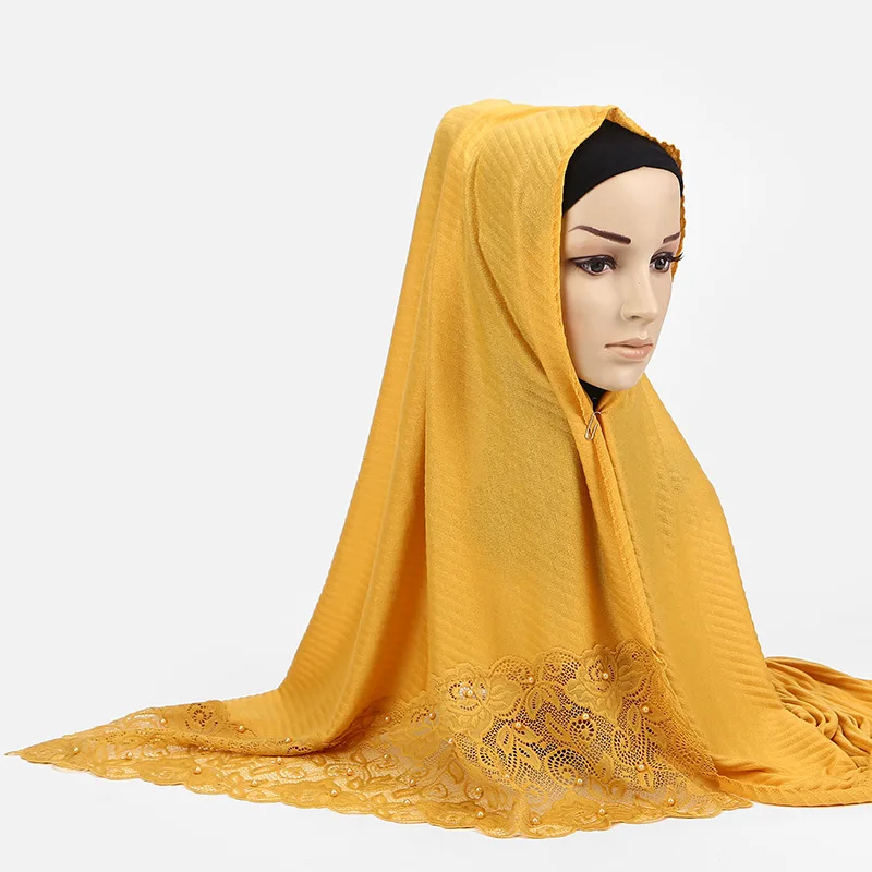 Winter Muslim Lace Hijabs Scarf Modal Cotton Turban Shawl Plain hoofddoek Wrap Head Scarf 70x200cm
Winter Muslim Lace Hijabs Scarf Modal Cotton Turban Shawl Plain hoofddoek Wrap Head Scarf 70x200cm