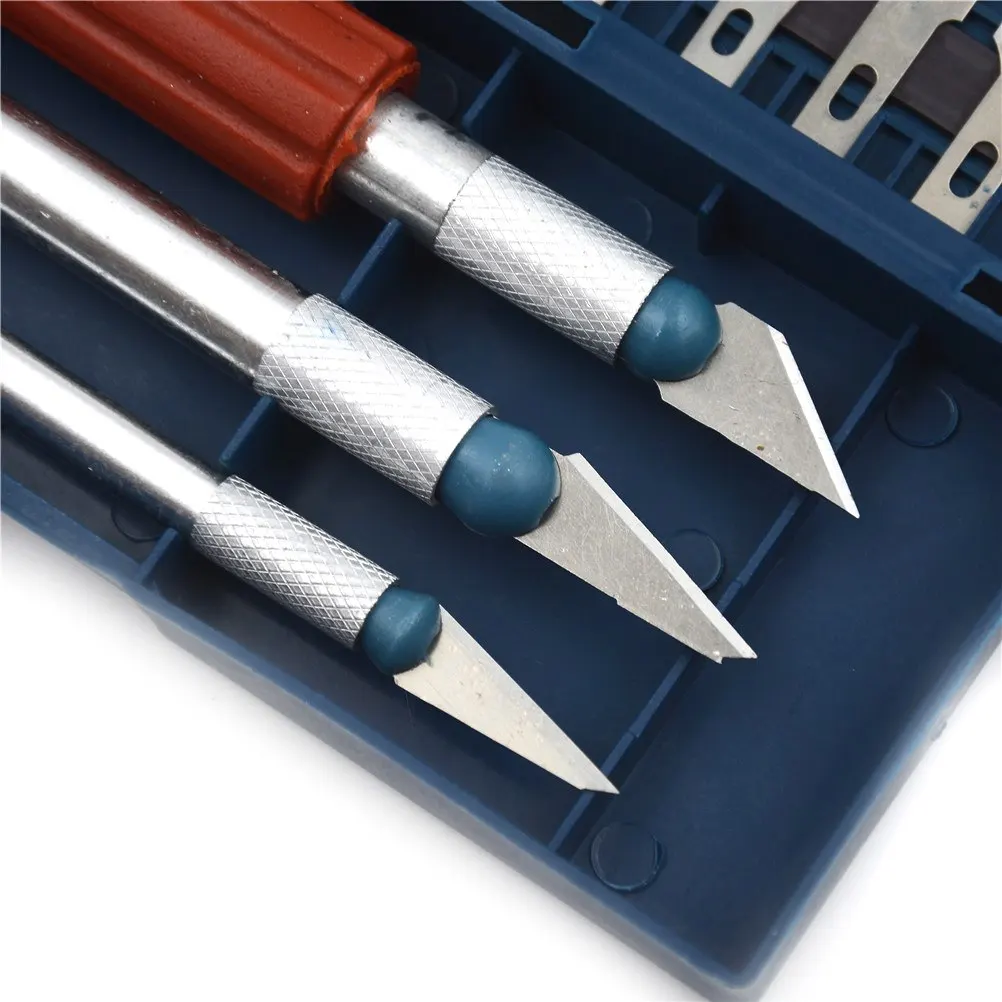 10cm Portable Fruit Food Craft Sculpture Engraving Scalpel DIY Cutting Tool Wood Carving Tools Handle length 13pcs/set
10cm Portable Fruit Food Craft Sculpture Engraving Scalpel DIY Cutting Tool Wood Carving Tools Handle length 13pcs/set