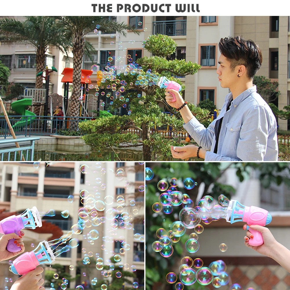 Bubble Blower Machine Toy Kids Soap Water Bubble Gun Cartoon Water Gun Gift For Kids Children Manual Gun Blower
Bubble Blower Machine Toy Kids Soap Water Bubble Gun Cartoon Water Gun Gift For Kids Children Manual Gun Blower