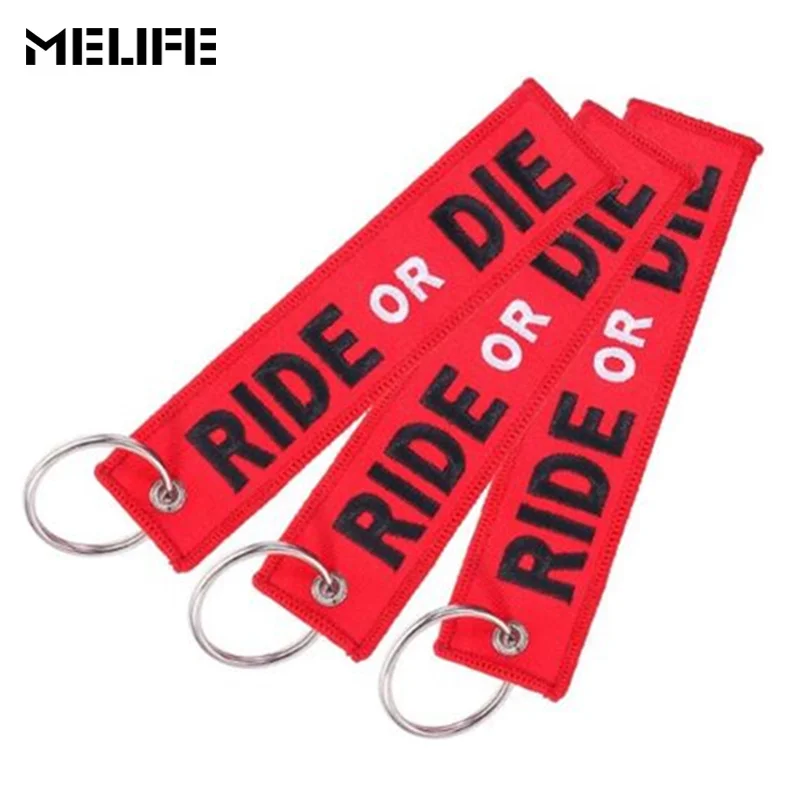 MELIFE Sports Climbing accessories RIDE OR DIE Keychain for Motorcycles and Cars Keychain Jewelry Embroidery Key Tag llavero 3PC
MELIFE Sports Climbing accessories RIDE OR DIE Keychain for Motorcycles and Cars Keychain Jewelry Embroidery Key Tag llavero 3PC