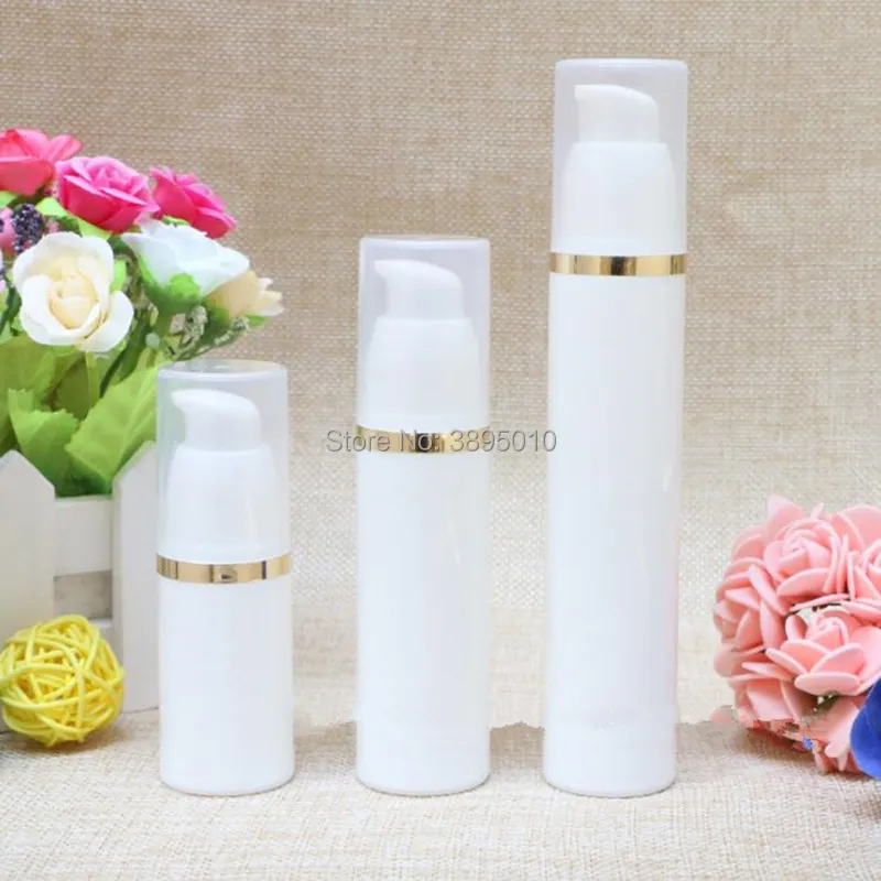 15/30/50ML Empty cosmetic white vacuum bottle,airless pump personal care bottles empty lotion bottles container with pump F509
15/30/50ML Empty cosmetic white vacuum bottle,airless pump personal care bottles empty lotion bottles container with pump F509