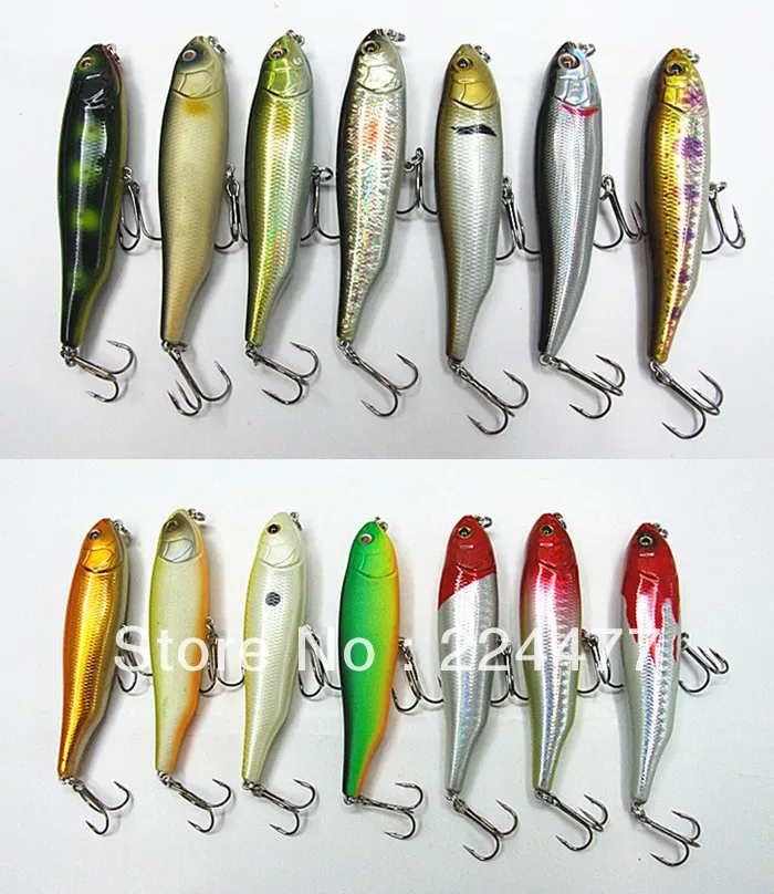 9cm/14g Floating Type Pencil Shape Bait Minnow Lure Fishing Lure With Chinese Hook
9cm/14g Floating Type Pencil Shape Bait Minnow Lure Fishing Lure With Chinese Hook