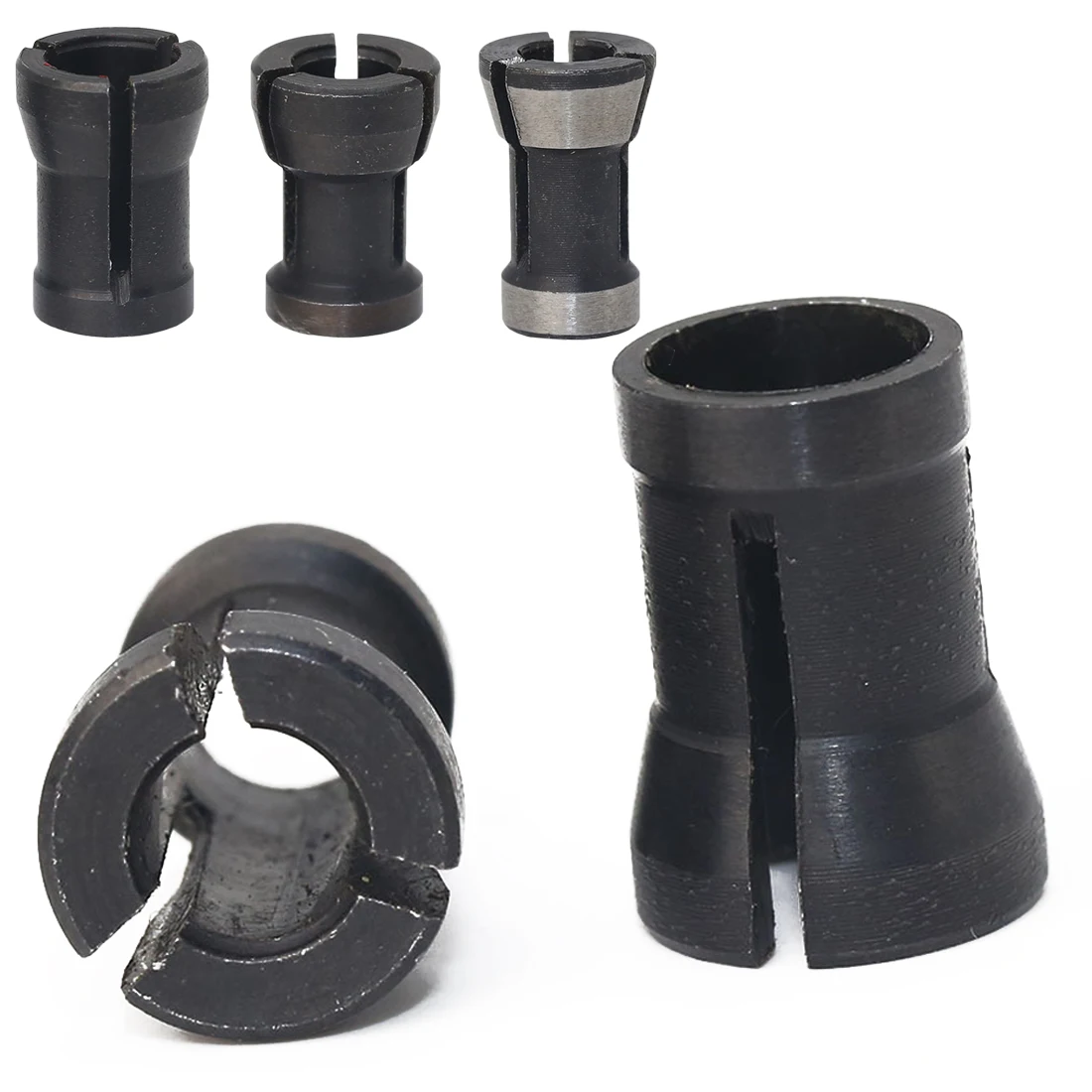 1pcs/3pcs High Precision Collet Chuck Set Engraving Trimming Machine 6mm 6.35mm 8m Electric Router For Machinery Manufacturing
1pcs/3pcs High Precision Collet Chuck Set Engraving Trimming Machine 6mm 6.35mm 8m Electric Router For Machinery Manufacturing