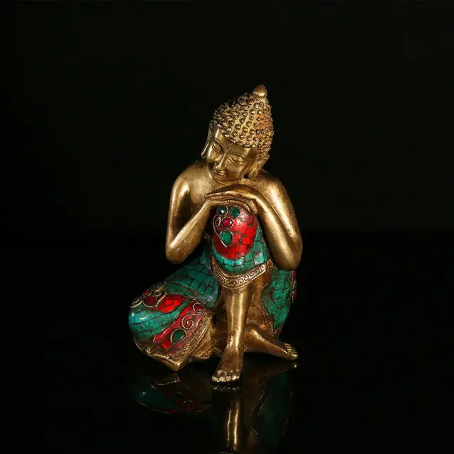 LeZhu trade Nepal sakyamuni Buddha качественная ручная копия из чистой меди антикварное мышление как оптовая продажа номер два
LeZhu trade Nepal sakyamuni Buddha качественная ручная копия из чистой меди антикварное мышление как оптовая продажа номер два