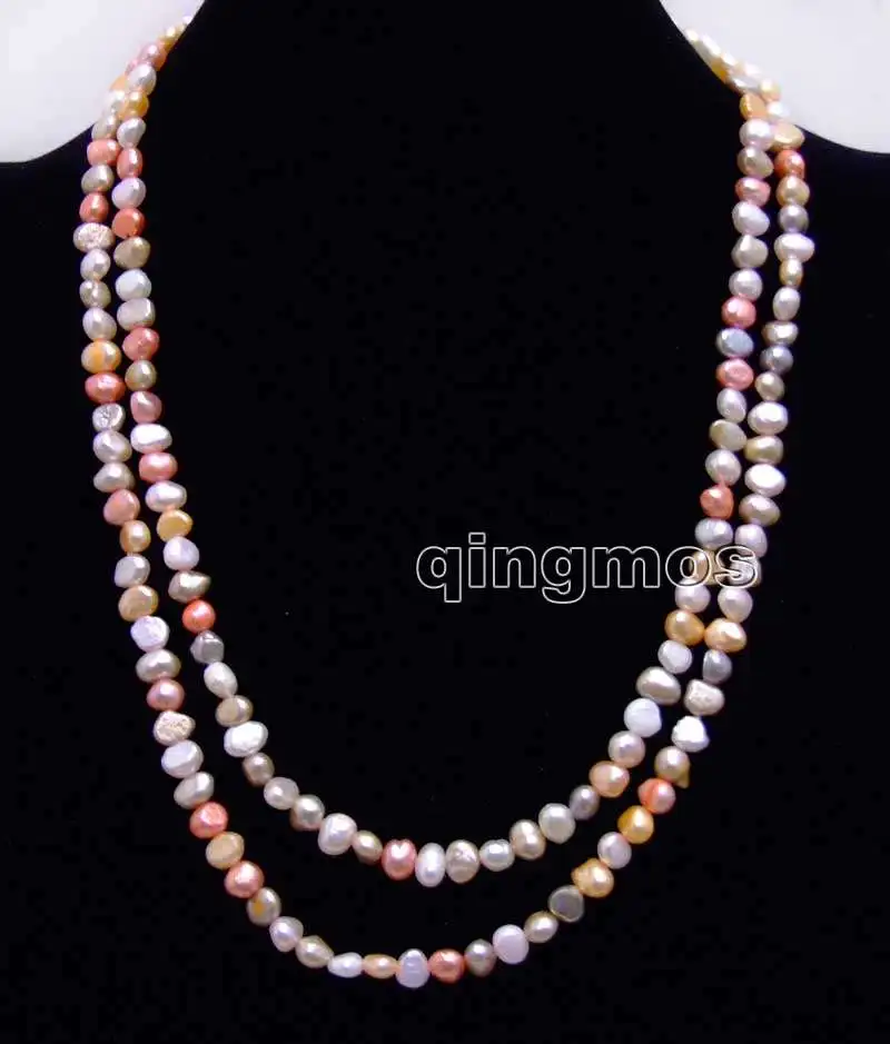 Fashion Long 40" Natural multicolor 6-7mm Baroque freshwater pearl necklace-nec6241 Wholesale/retail Free ship
Fashion Long 40" Natural multicolor 6-7mm Baroque freshwater pearl necklace-nec6241 Wholesale/retail Free ship