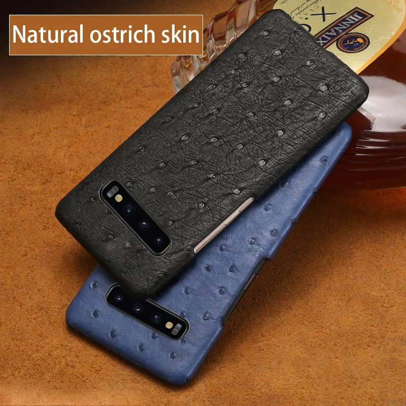 Phone Case For Samsung Galaxy S6 S7edge S8 S9 S10 Plus a30 a50 a70 Real Ostrich Skin For Note 8 9 10 A5 A7 A8 2018 J5 2017 case
Phone Case For Samsung Galaxy S6 S7edge S8 S9 S10 Plus a30 a50 a70 Real Ostrich Skin For Note 8 9 10 A5 A7 A8 2018 J5 2017 case