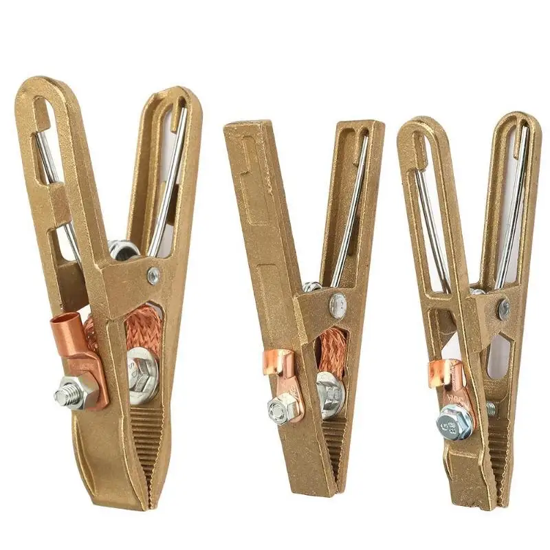 Copper Earth Ground Cable Clip Welding Manual Welder Electrode Holder Clamp Earth Ground Cable Clip for Welding Clamps Welder
Copper Earth Ground Cable Clip Welding Manual Welder Electrode Holder Clamp Earth Ground Cable Clip for Welding Clamps Welder