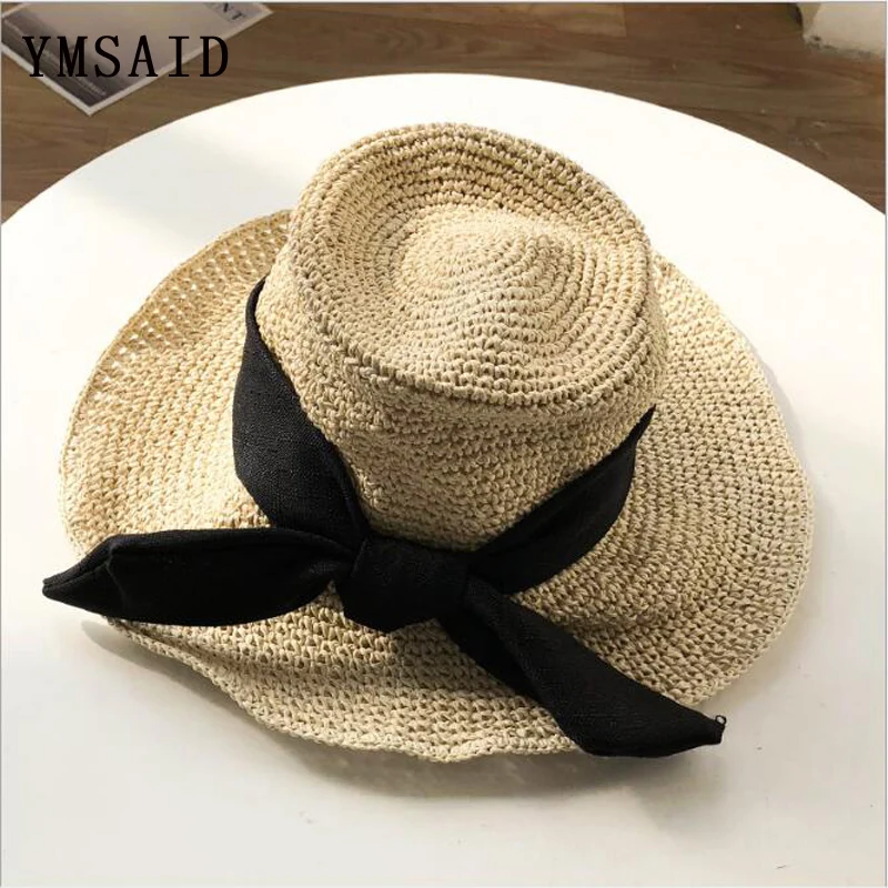 New Summer Elegant Bow Straw Hat panama Hat Hand Hook Sun Hat Fashion Foldable Beach Hats Outdoors Vacation Travel Sunhat Tide
New Summer Elegant Bow Straw Hat panama Hat Hand Hook Sun Hat Fashion Foldable Beach Hats Outdoors Vacation Travel Sunhat Tide
