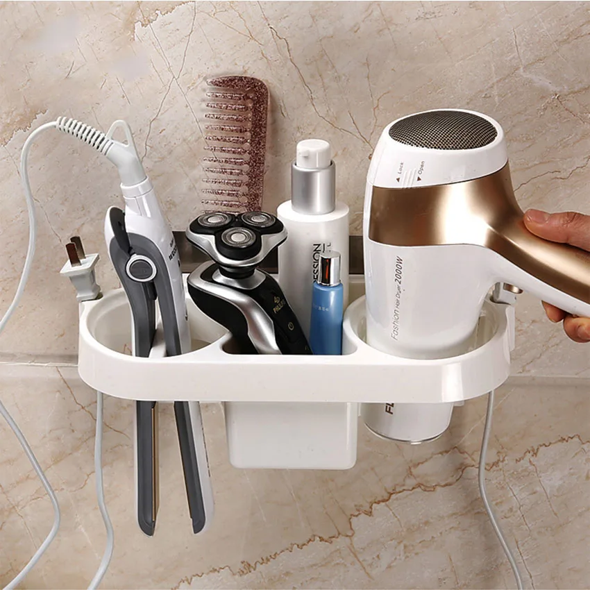 Hairdressing Splint Rack Electric Comb Hair Dryer Holder Racks Double Hole Storage Holder Kitchen Bathroom Wall-mounted Storage
Hairdressing Splint Rack Electric Comb Hair Dryer Holder Racks Double Hole Storage Holder Kitchen Bathroom Wall-mounted Storage