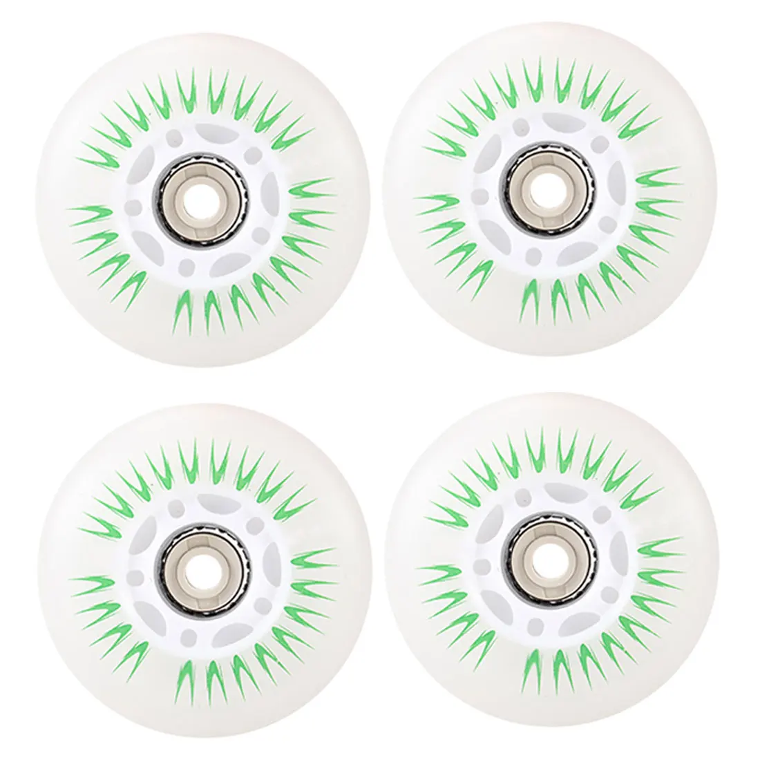4pcs LED Flashing PU Wheel 76mm 70mm 64mm for Inline Skates 90A for Adults Kids Roller Wheels
4pcs LED Flashing PU Wheel 76mm 70mm 64mm for Inline Skates 90A for Adults Kids Roller Wheels