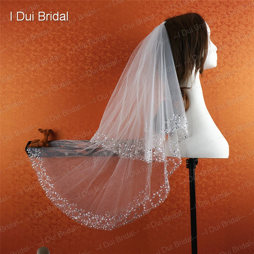 Two Layer Wedding Veil Bridal Hair Accessory Bridal Hair Cover New Style Real Photo 014
Two Layer Wedding Veil Bridal Hair Accessory Bridal Hair Cover New Style Real Photo 014