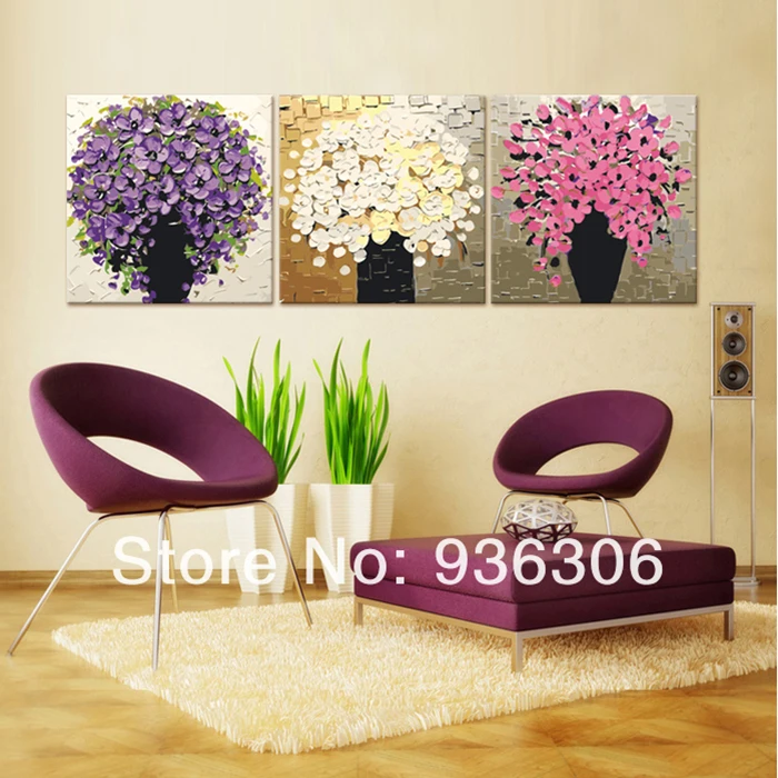 Hand Painted Modern Pictures On Canvas Thickness Abstract Flower Oil Painting No Frame Hang Paintings For Living Room Wall Decor
Hand Painted Modern Pictures On Canvas Thickness Abstract Flower Oil Painting No Frame Hang Paintings For Living Room Wall Decor
