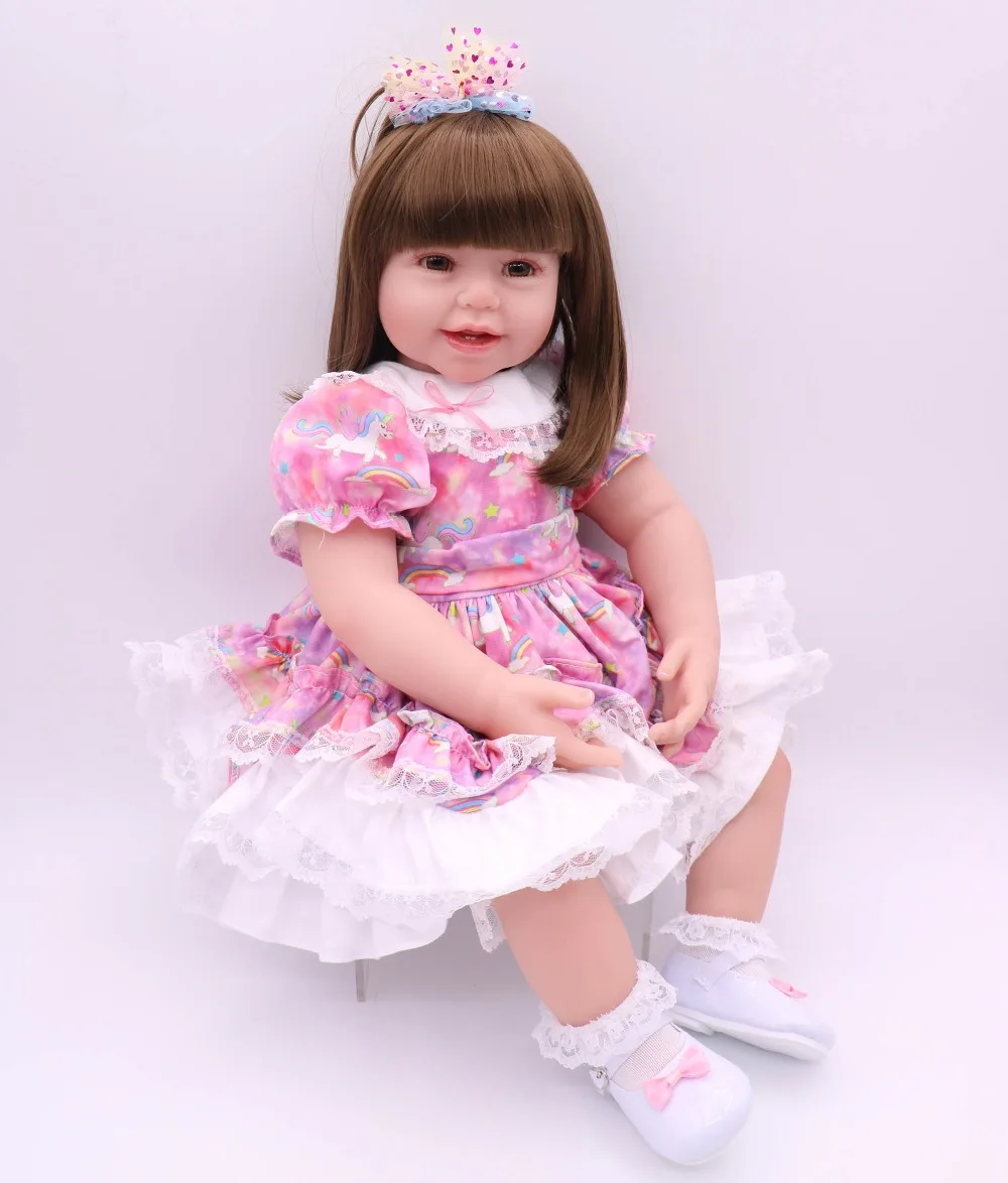 61cm Silicone Rebirth Female Doll Realistic Toy Baby - Rebirth Doll Children Birthday Christmas Baby Gift Sleeping Bag Girl Baby
61cm Silicone Rebirth Female Doll Realistic Toy Baby - Rebirth Doll Children Birthday Christmas Baby Gift Sleeping Bag Girl Baby