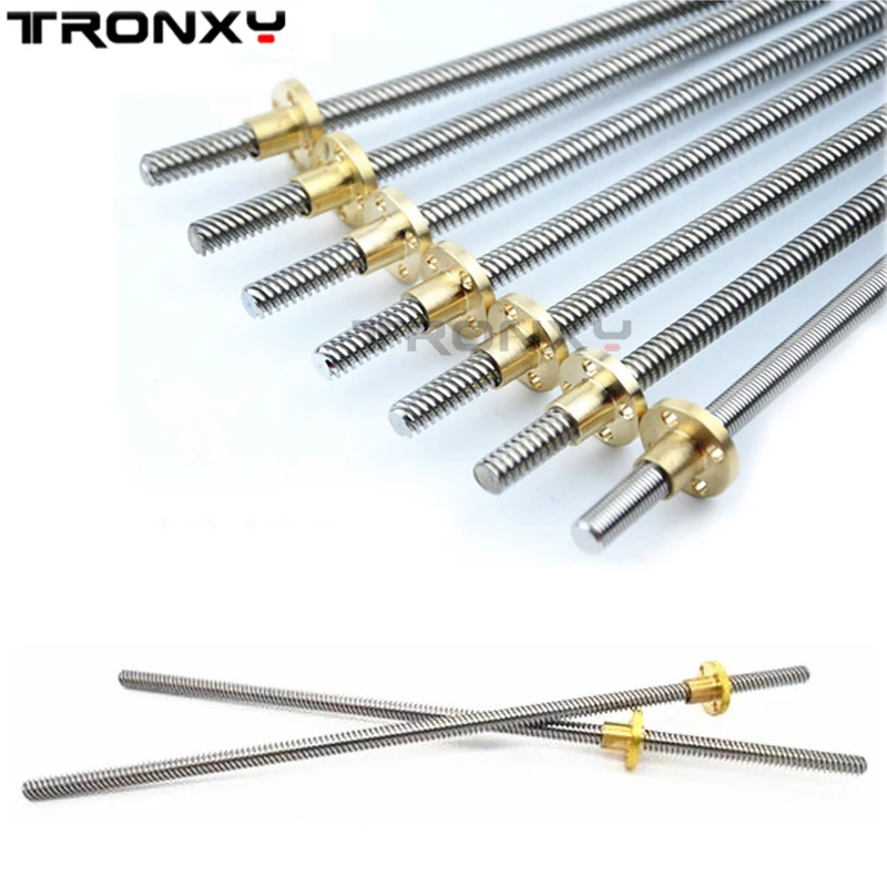Свинцовый винт TRONXY T8, 8 мм, свинцовый винт с резьбой, медные гайки с шагом 2 мм, 500 мм, детали для 3D-принтера, аксессуары, ось Z для шагового двига...
Свинцовый винт TRONXY T8, 8 мм, свинцовый винт с резьбой, медные гайки с шагом 2 мм, 500 мм, детали для 3D-принтера, аксессуары, ось Z для шагового двига...
