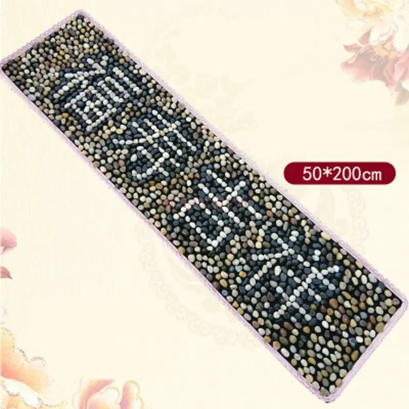 Foot Massage Cushion Massager Point Care Natural Yuhua Stone Cobblestone Pedicure Carpet Walking Mat Road Finger Pressure Plate
Foot Massage Cushion Massager Point Care Natural Yuhua Stone Cobblestone Pedicure Carpet Walking Mat Road Finger Pressure Plate