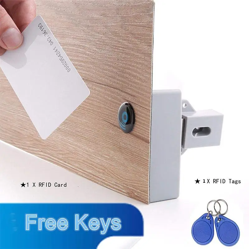 Universal Intelligent Electric Induction Door Lock Furniture Lock Drawer Lock with RFID Key r30
Universal Intelligent Electric Induction Door Lock Furniture Lock Drawer Lock with RFID Key r30