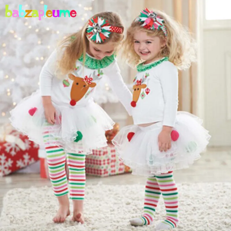 Christmas New Brand Girls Children Suits Cartoon Deer Top+Pants Kids Tutu Skirts Clothes Baby Girls Clothing Sets 0-5Year BC1329
Christmas New Brand Girls Children Suits Cartoon Deer Top+Pants Kids Tutu Skirts Clothes Baby Girls Clothing Sets 0-5Year BC1329