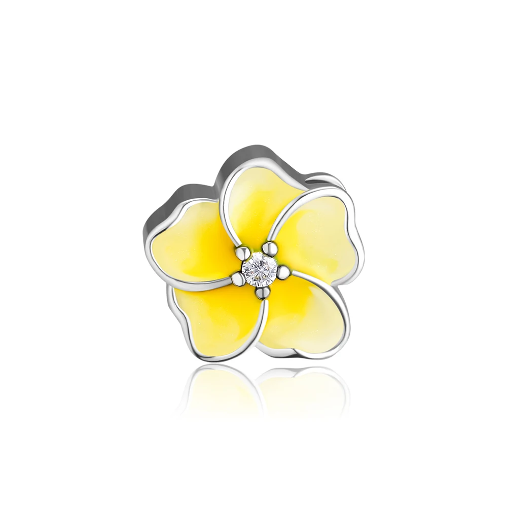 CKK 100% 925 Sterling-Silver-Jewelry DIY Fits for Floral Bracelets Orchid Yellow Flower Beads for Jewelry Making Yellow Enamel
CKK 100% 925 Sterling-Silver-Jewelry DIY Fits for Floral Bracelets Orchid Yellow Flower Beads for Jewelry Making Yellow Enamel