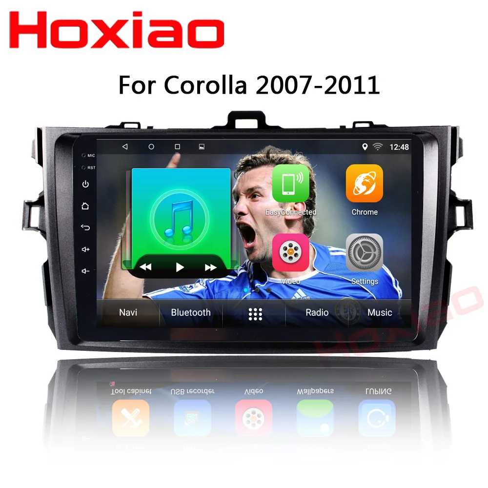 Автомобильный dvd плеер на основе Android для Toyota corolla 2007 2008 2009 2010 2011 gps навигация 2 din