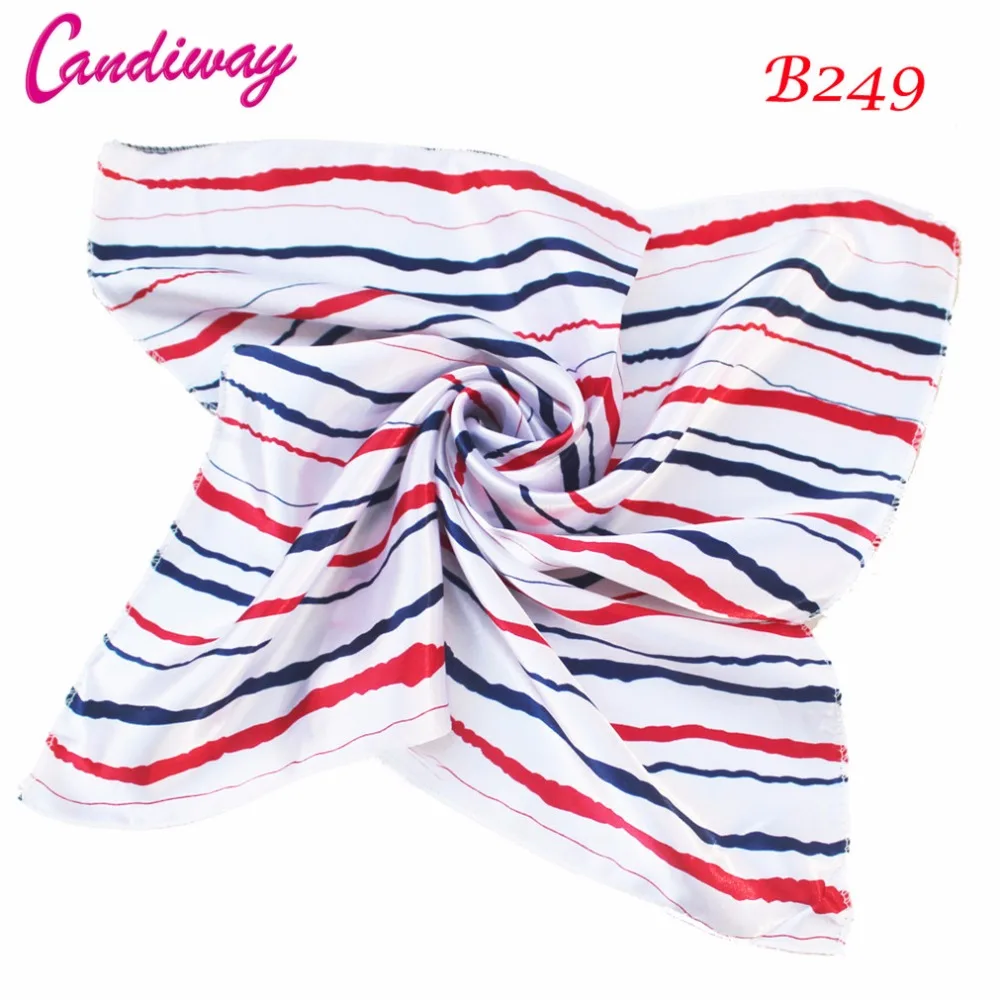 New Arrival Elegant Foulard NeckerChief Striped Silk Bandana Small Square Silk Scarf Spring Autumn Fashion Office Lady Gift
New Arrival Elegant Foulard NeckerChief Striped Silk Bandana Small Square Silk Scarf Spring Autumn Fashion Office Lady Gift