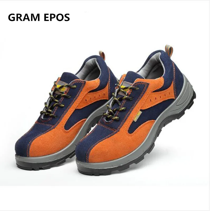 GRAM EPOS Unisex Work Safety Shoes men suede & pu Steel Toe Cap boots For Anti-Smashing Puncture Proof Durable protect footwear
GRAM EPOS Unisex Work Safety Shoes men suede & pu Steel Toe Cap boots For Anti-Smashing Puncture Proof Durable protect footwear