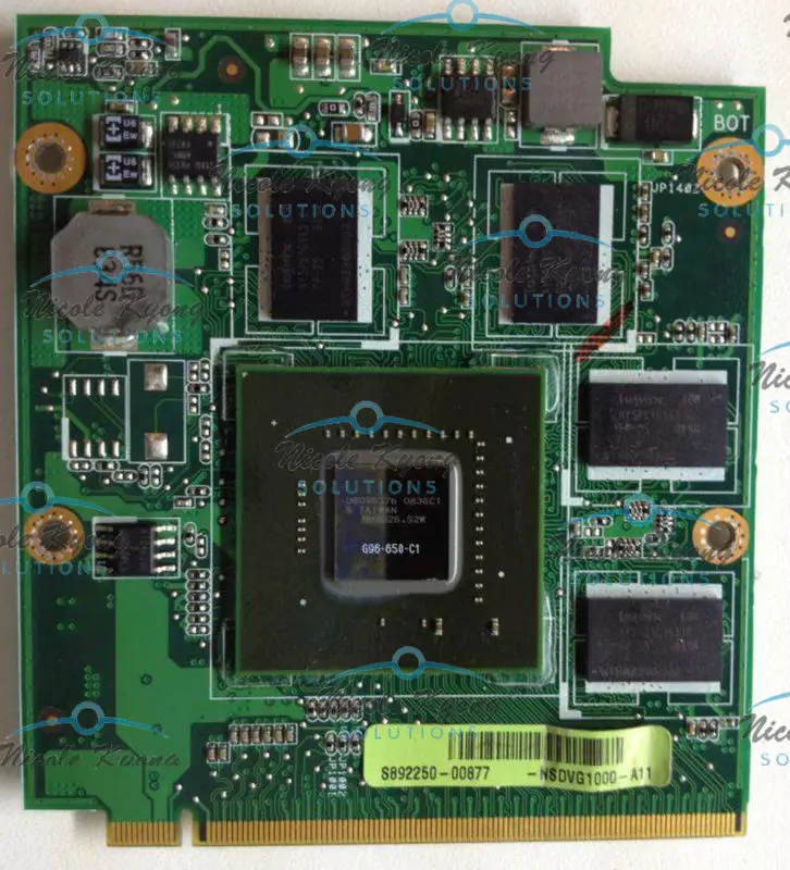 9650M GT G96-650-C1 M50V-9PGE2 08G2015MM20Y NSDVG1000 DDR2 Graphics VGA Video Card for ASUS M50V M50VM M50VN M70V M70VN M70VM
9650M GT G96-650-C1 M50V-9PGE2 08G2015MM20Y NSDVG1000 DDR2 Graphics VGA Video Card for ASUS M50V M50VM M50VN M70V M70VN M70VM