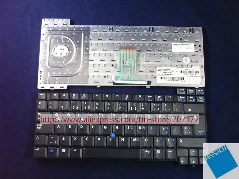 Brand New Black Laptop Notebook Keyboard 378203-141 359087-141 6037B0000719 For HP Compaq nc8220 nc8230 nc8240series (Turkey)
Brand New Black Laptop Notebook Keyboard 378203-141 359087-141 6037B0000719 For HP Compaq nc8220 nc8230 nc8240series (Turkey)