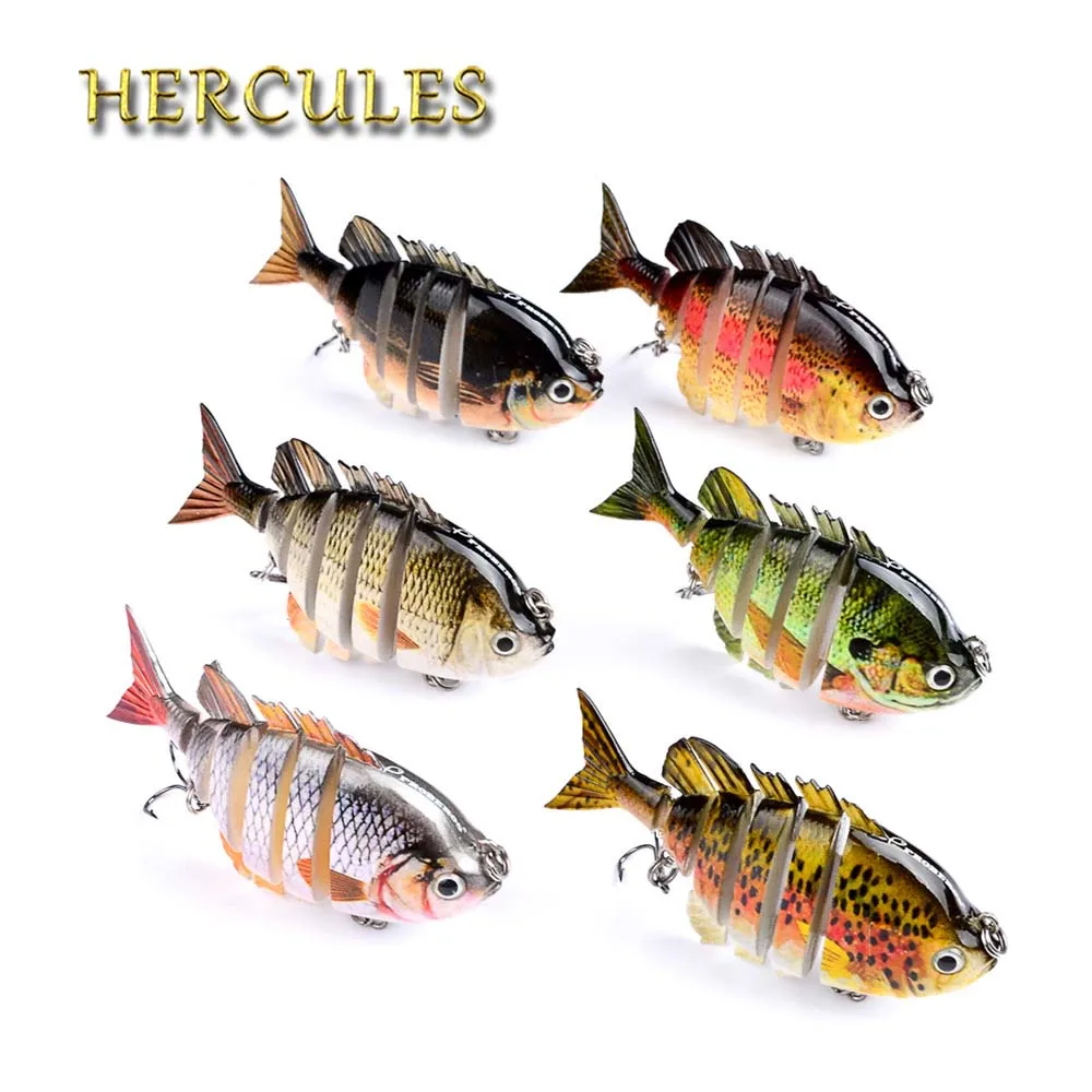 Hercules Ins 3D Eyes Fishing Lure Bait Artificial Joint Lure Swimbait Hard Fake Baits 8cm Multi Sections 6 Segments Treble Hook
Hercules Ins 3D Eyes Fishing Lure Bait Artificial Joint Lure Swimbait Hard Fake Baits 8cm Multi Sections 6 Segments Treble Hook