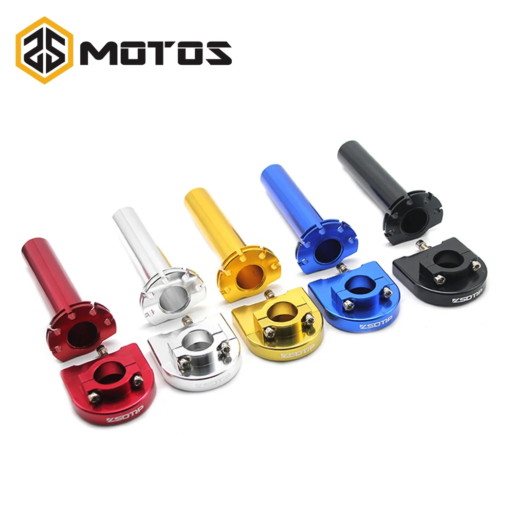 ZS MOTOS Universal 7/8" 22mm Motorcycle Throttle Twist Grips 22mm CNC Aluminum Twist Gas Handle Dirt Bike
ZS MOTOS Universal 7/8" 22mm Motorcycle Throttle Twist Grips 22mm CNC Aluminum Twist Gas Handle Dirt Bike
