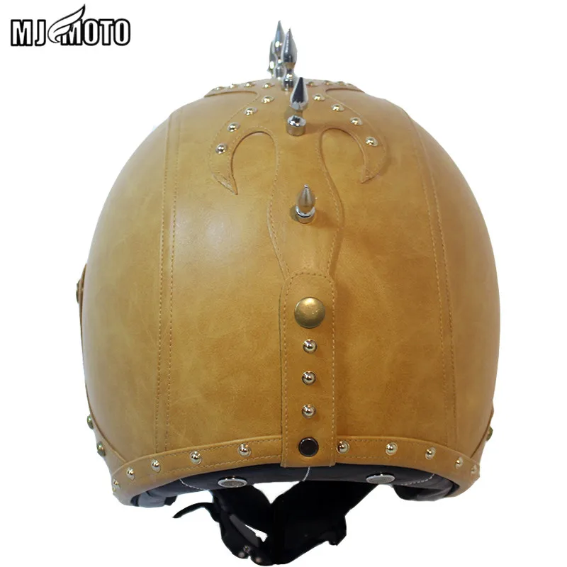 MJMOTO New Retro Vintage Motorcycle Helmet Chopper Scooter Synthetic Leather 3/4 Open Face Casco Moto Helmet DOT Capacete casque
MJMOTO New Retro Vintage Motorcycle Helmet Chopper Scooter Synthetic Leather 3/4 Open Face Casco Moto Helmet DOT Capacete casque