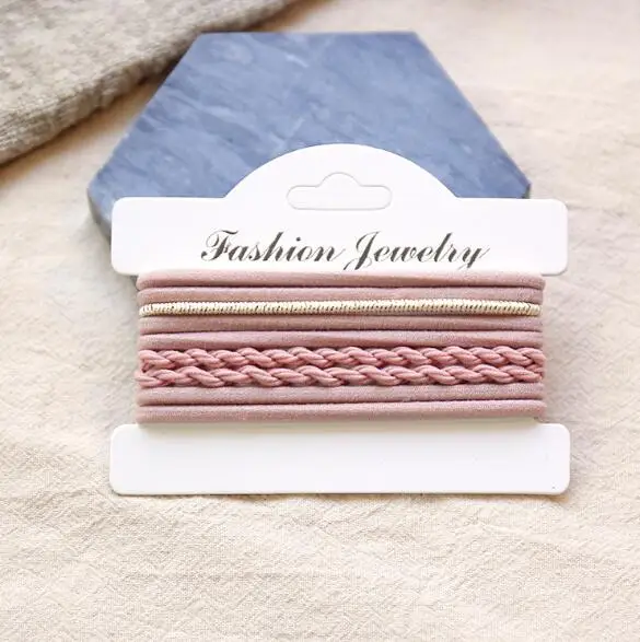 Free Shipping women pretty basic fresh Hair bands set girl's fashion hair tie cute gum lady's no hurt for hair hair accessories
Free Shipping women pretty basic fresh Hair bands set girl's fashion hair tie cute gum lady's no hurt for hair hair accessories