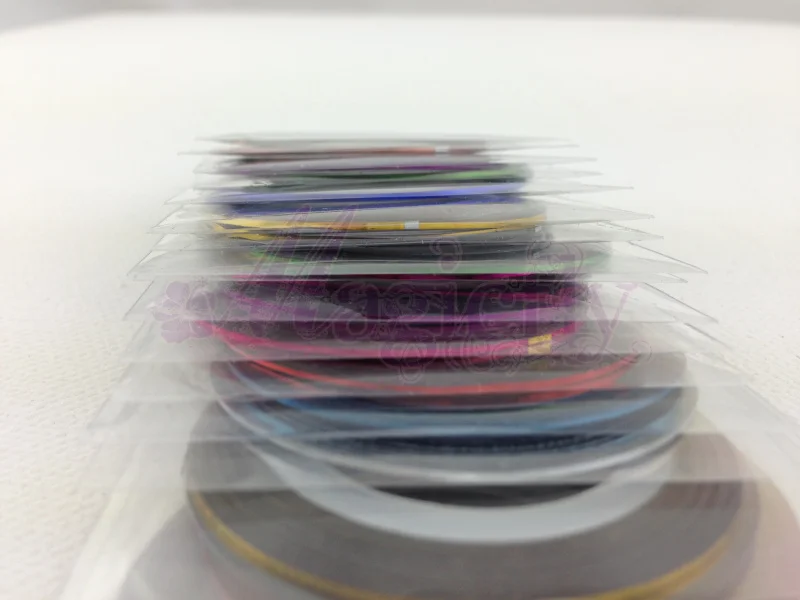 20 Mix Color Rolls Striping Tape Metallic Yarn Line Nail Art Decoration Sticker + Free Shipping (NR-WS61)
20 Mix Color Rolls Striping Tape Metallic Yarn Line Nail Art Decoration Sticker + Free Shipping (NR-WS61)