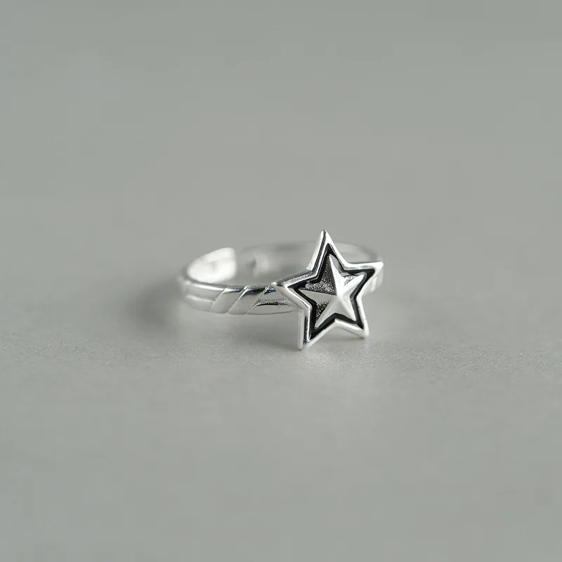 925 sterling svrings Europe and the United States exaggerated drops of oil, black stars fashion street wind for women gifts
925 sterling svrings Europe and the United States exaggerated drops of oil, black stars fashion street wind for women gifts