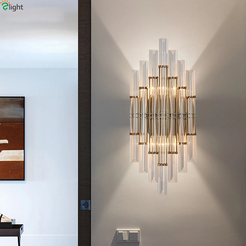 Modern Lustre Crystal Led Wall Lamp Gold Metal Bedroom Led Wall Lights Fixtures Living Room Led Wall Light Corridor Wall Sconce
Modern Lustre Crystal Led Wall Lamp Gold Metal Bedroom Led Wall Lights Fixtures Living Room Led Wall Light Corridor Wall Sconce