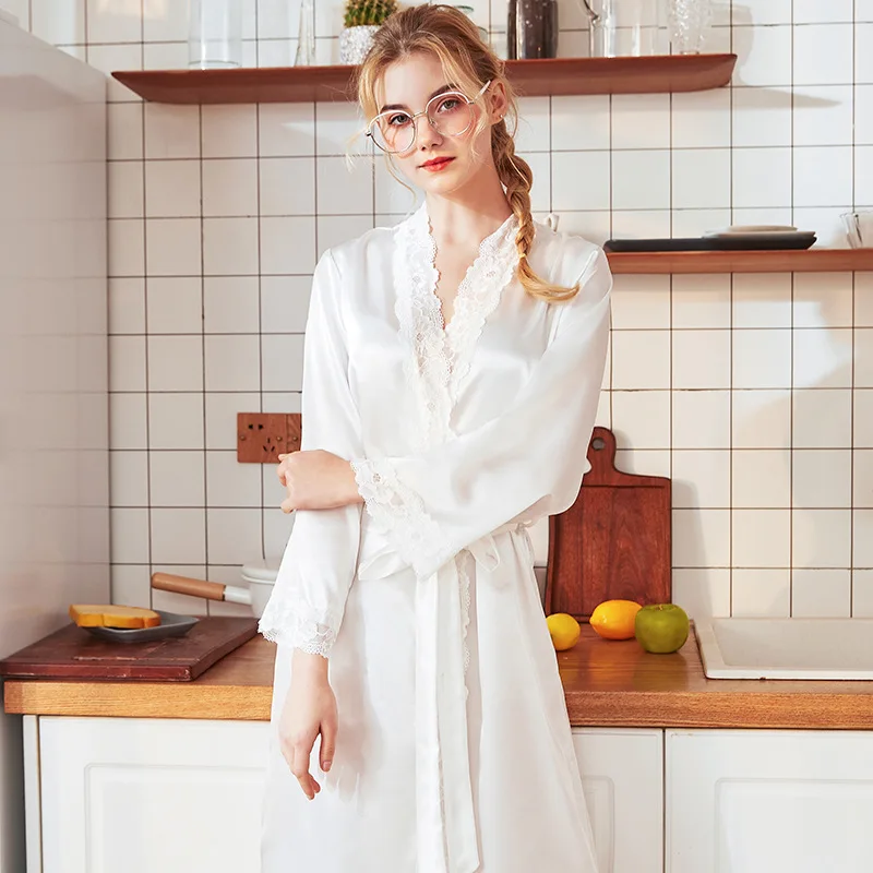 New Style Ladies' Sexy Rayon Solid color Long Robe Bride Bridesmaid Wedding Kimono Bathrobe Gown Sleepwear Nightdress M L XL XXL
New Style Ladies' Sexy Rayon Solid color Long Robe Bride Bridesmaid Wedding Kimono Bathrobe Gown Sleepwear Nightdress M L XL XXL