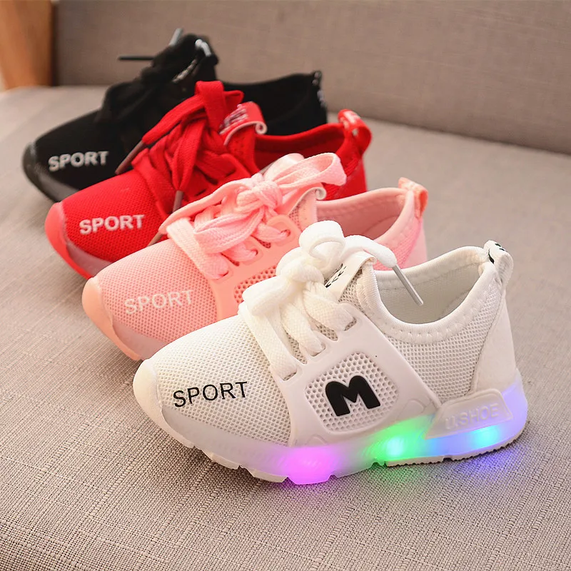 KRIATIV 2020 Spring Autumn Glowing Girls Sneakers Luminous Shoes for Children Kids Slippers Led Baby Girls Sneakers Age 1-6
KRIATIV 2020 Spring Autumn Glowing Girls Sneakers Luminous Shoes for Children Kids Slippers Led Baby Girls Sneakers Age 1-6
