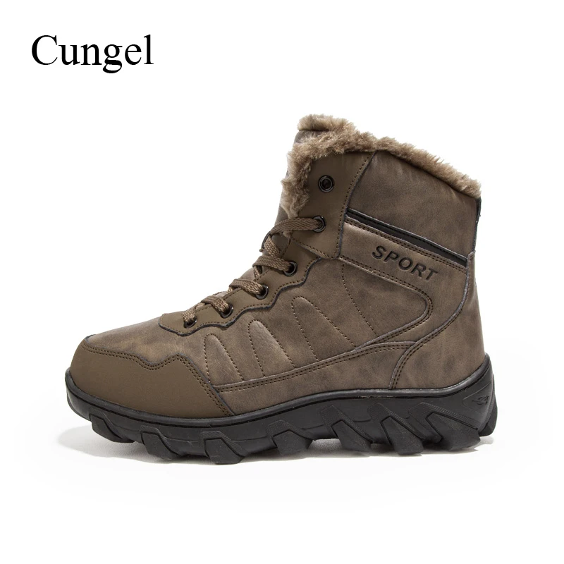 Cungel Winter Outdoor boots men Trekking Hiking shoes Keep warm plush Anti-skid Wear resistant boots Mountain climbing boots
Cungel Winter Outdoor boots men Trekking Hiking shoes Keep warm plush Anti-skid Wear resistant boots Mountain climbing boots