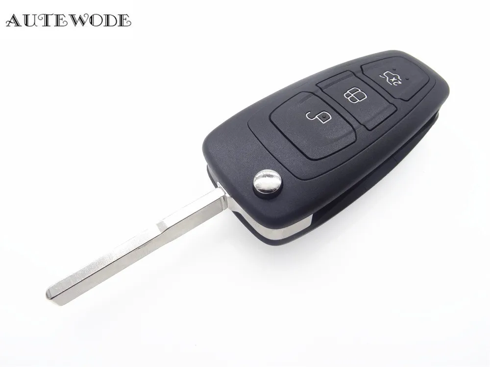 AUTEWODE запасной новый флип чехол для дистанционного ключа подходит FORD Focus Mendeo Fiesta