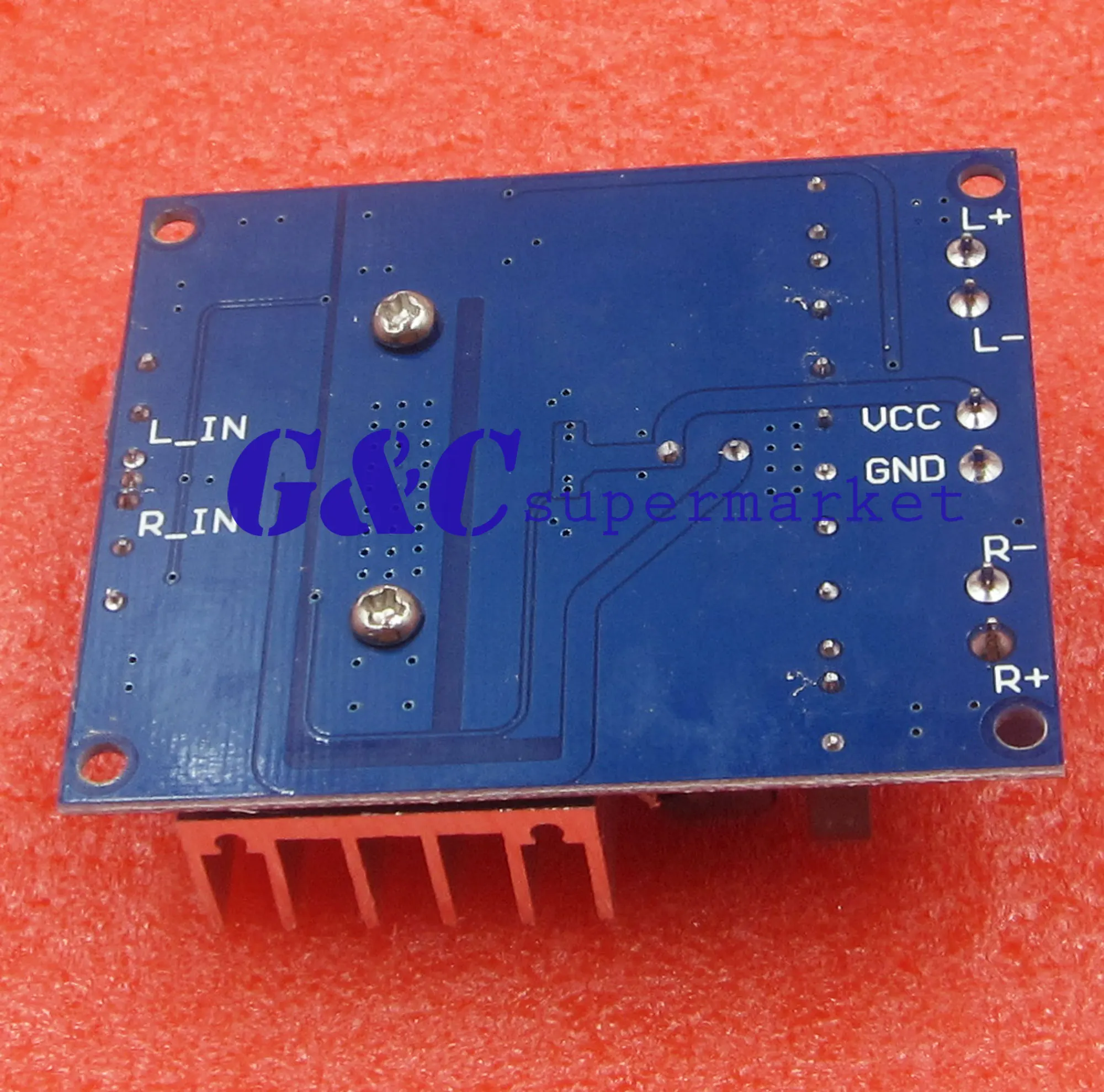 

5PCS 2 x 50W TDA7492 D Class High-Power Digital Amplifier AMP Board+ Radiator